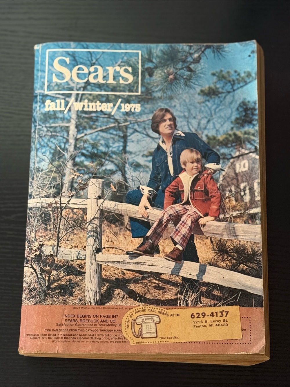 Vintage SEARS Fall/Winter 1975 Catalog